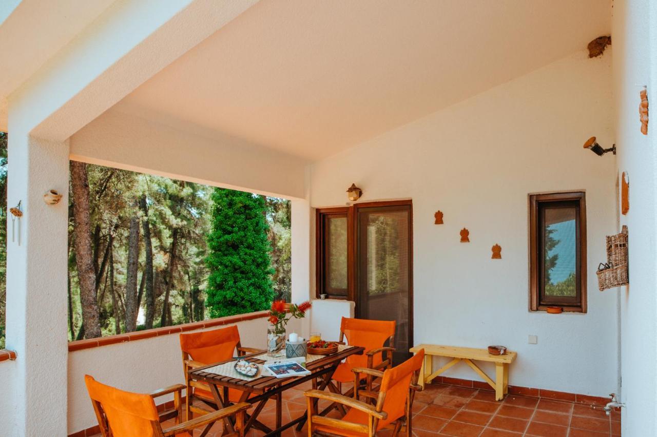 Beautiful Summerhouse In Sani'S Pine Forest Sani  외부 사진